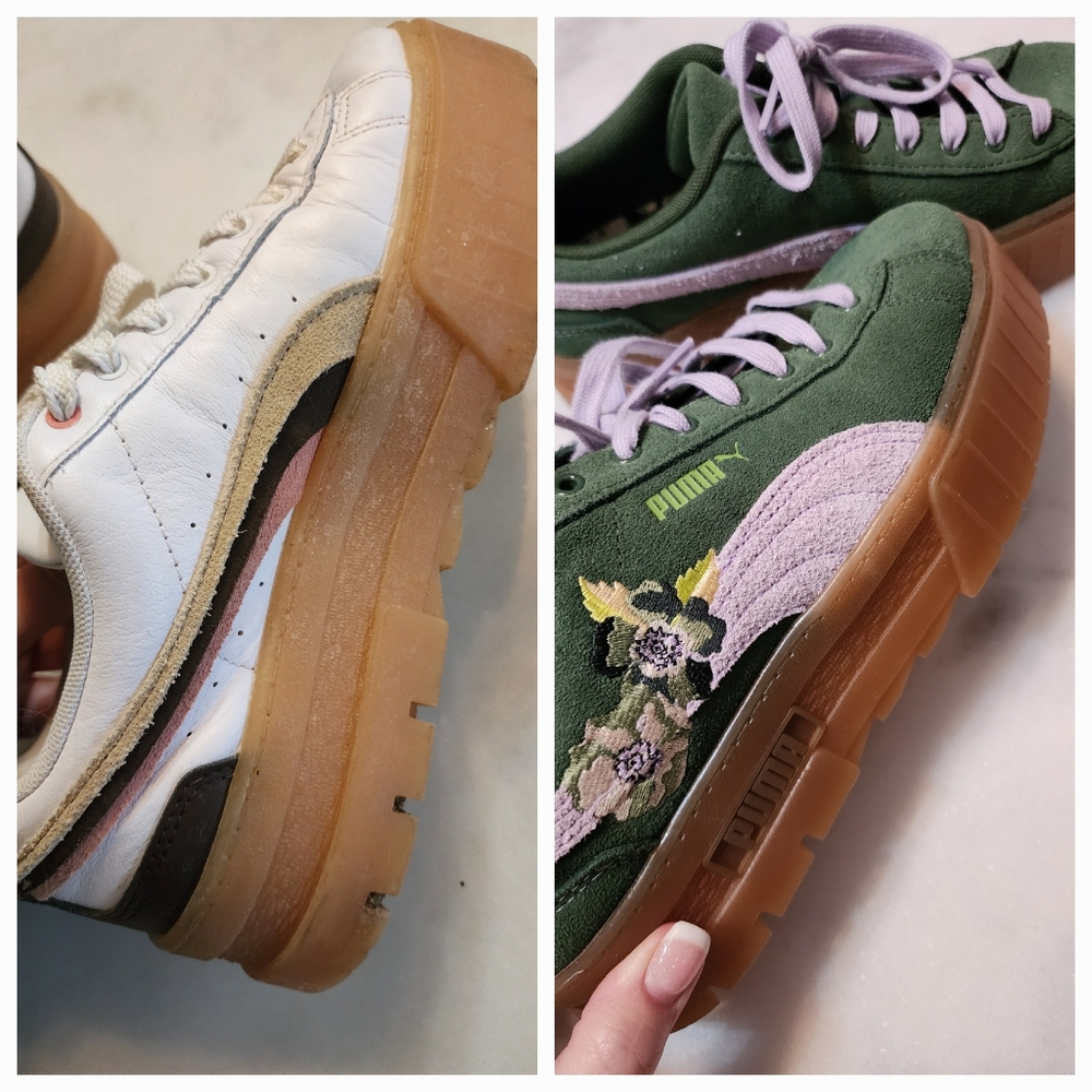 Puma Mayze sneakers 9.5 NWOB 2 pairs 1 price